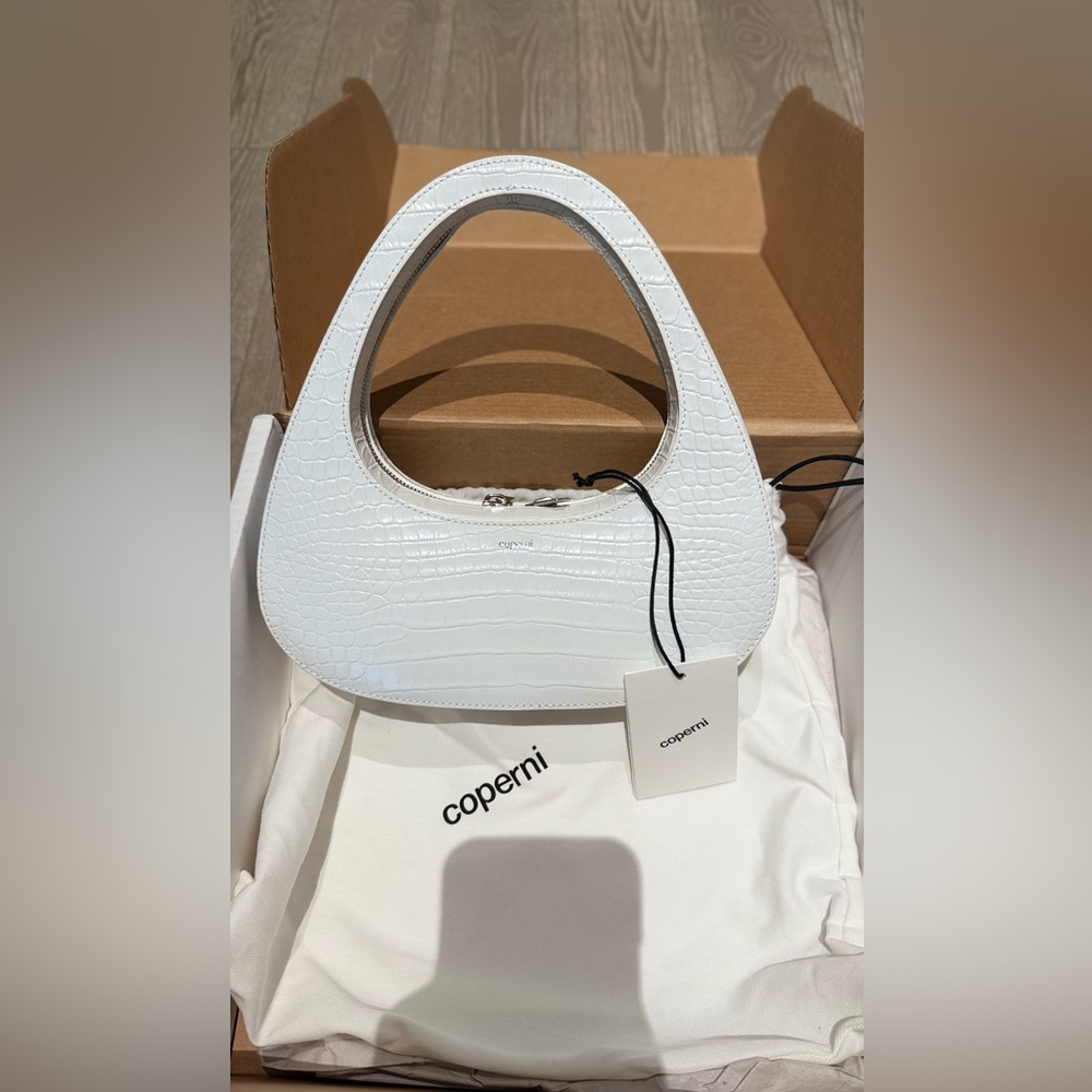 Coperni Baguette Swipe Bag in Crocodile-embossed Leather - Picture 5 of 16